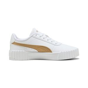 Puma Womens/Ladies Carina 3.0 Metallic Sneakers / White